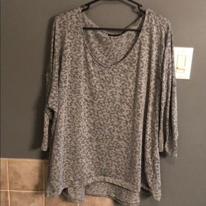 Gray With Animal Print